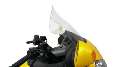 Reloj de fábrica 14 pulgadas/18 pulgadas Parabrisas acampanado - ventilado - transparente para motocicleta bicicleta de calle Foto 1 de 4