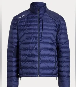 Neu mit Etikett RLX Ralph Lauren klassische 7/16 Golf wasserabweisende Steppjacke Herren XL - Bild 1 von 6