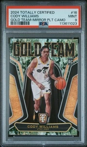 2924 Totally Certified Cody Williams Platinum Camo /25 - Bild 1 von 2