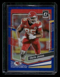 2023 Donruss Optic #88 Chris Jones /199 Blue Kansas City Chiefs - Picture 1 of 2