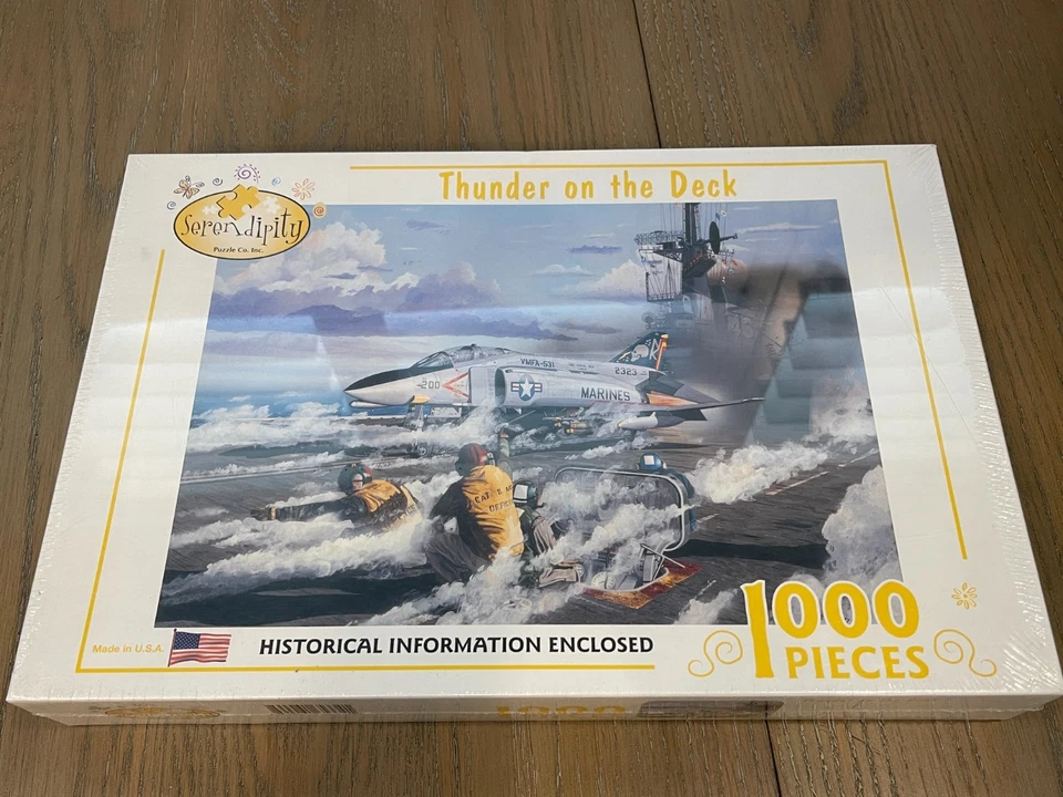 NISB Serendipity Puzzle Co. John Doughty's "Thunder on the Deck" 1000 шт. 2004 - Изображение 1 из 1