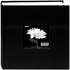 Pioneer Cloth Photo Album W/Frame 9"X9"-Deep Black - DA200CBF-61805 - Bild 1 von 1