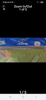 Álbum de acordeão P4-033 NewEK Success Disney Fairies Sininho 6 1/4" x 6 1/4" - Imagem 1 de 4