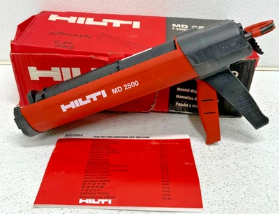 New Hilti MD 2500 Manual Epoxy Adhesive Sealant Dispenser Industrial Gun 51D - Image 1 of 4