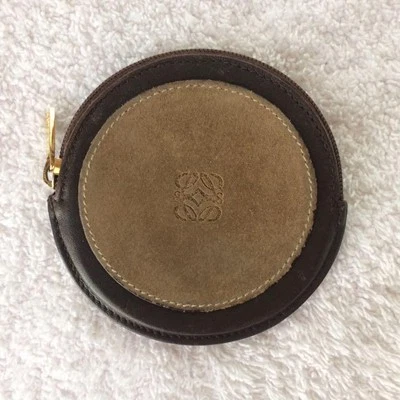 Monedero Loewe Cuero Anagrama Gamuza Edición Limitada Muy Buen Estado Raro Elegante Estilo S Foto 1 de 4