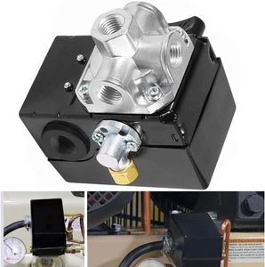 For Ingersoll Rand 23474570-A Pressure Switch W/Unloader Valve Lever 4 Port - Picture 1 of 12