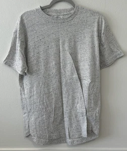 Camiseta Abercrombie & Fitch Hombre Talla Grande Blanca Gris - Imagen 1 de 3