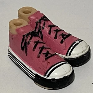 Moxie Girlz PINK TENNIS SCHWARZ KUNSTSCHNÜRSCHUHE Schuhe - 2011 AVERY/SOPHINA * Mängel - Bild 1 von 3