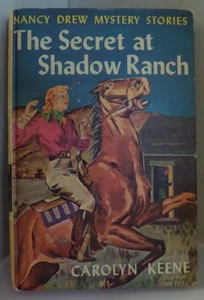 Nancy Drew Mystery The Secret at Shadow Ranch 1931 Carolyn Keene VG First Ed - Imagen 1 de 12