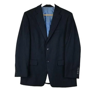 Daniel Grahame Schwarz Wollmischung Normal Blazer Jacke Herren Größe Brustumfang 40R - Bild 1 von 9