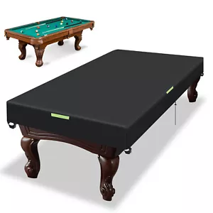 Cubierta de mesa de billar impermeable a prueba de polvo de 8/9 pies ajustable mesa de billar cala - Imagen 1 de 11