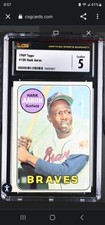 1969 TOPPS BASEBALL #100 HANK AARON