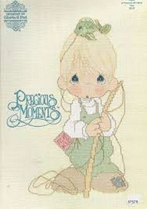 Designs by Gloria and Pat Precious Moments Cross Stitch Pattern (Book PM24 1990) - Picture 1 of 1