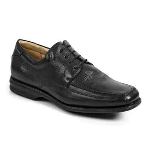 Anatomic 'Goias' Men's Black Leather Comfort Derby Shoe Now Reduced - Picture 1 of 5