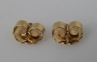 PENDIENTE TRASERO EXTRA GRANDE ORO AMARILLO 14K Foto 1 de 4