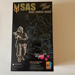 Dragon Action figure SAS Who Dares Wins Nigel Full Gear New generation BOX ONLY - Picture 1 of 11