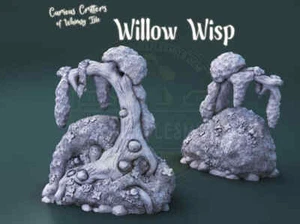 Curious Critters of Whimsy Isle. "Willow Wisp" miniature for DnD RPG, Tabletop.. - Bild 1 von 3