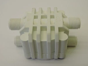 4 Wege Auto Absperrventil Umkehrosmose Wasser Trinken Gewindeanschlüsse - Bild 1 von 6