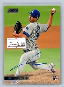 MITCH WHITE 2021 TOPPS STADIUM CLUB #SCBA-MW RC AUTOGRAPH LOS ANGELES DODGERS - Picture 1 of 2