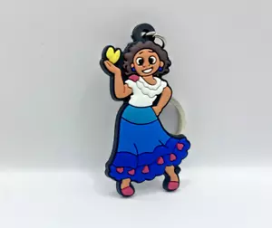 Encanto Keyring Disney Encanto Key Chain Mirabel Madrigal Keyring Cute Gift - Picture 1 of 3