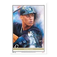 2020 Topps Game Within a Game Fine Art Print 10X14 - Aaron Judge - Print Run 99!