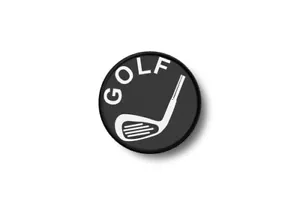 Patch aufnäher aufbügler golf - Bild 1 von 1
