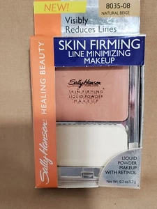Sally Hansen SKIN FIRMING Line Minimizing Liquid Powder Makeup ~ Natural Beige - Picture 1 of 1