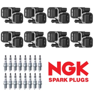 Ignition Coil & NGK Iridium SparkPlug for 1998-08 Mercedes CL500 G500 S430 UF359 - Picture 1 of 6