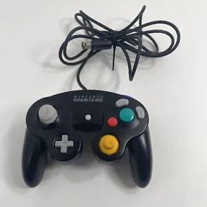 (OEM) Nintendo GameCube Controller Cablato Jet Black �� Usato Testato e Funzionante - Foto 1 di 13