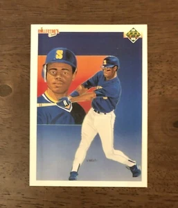 1990 Upper Deck Ken Griffey Jr #24 HOF Seattle Mariners Team Checklist - Picture 1 of 2