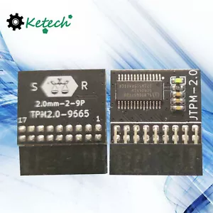 For GIGABYTE/ASUS/MSI/ASRock TPM2.0 LPC Module 12Pin 14Pin 18Pin Trusted Platfor - Afbeelding 1 van 37