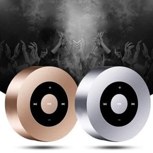 Color: Gold - Minimal Metallic Bluetooth Speaker and MP3 Player - Picture 1 of 1