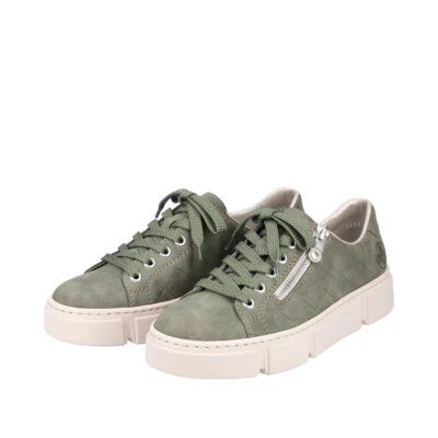 Rieker Lace-Up Shoes Sneakers Slippers Shoes Half Shoes Green N5935 - Image 1 of 4