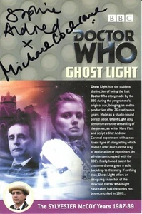 Doctor Who: Ghost Light DVD Insert Signed by MICHAEL COCHRANE & SOPHIE ALDRED - Picture 1 of 1