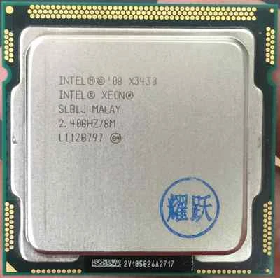 Free shipping Intel Xeon X3430 2.4GHz 8MB LGA1156 processor - Image 1 of 2