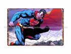 Plakette Reproduktion Comics Superman Metall Blechschild