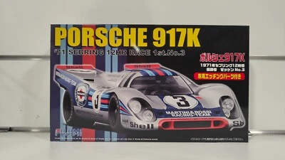 Porsche 917K Martini Le Mans sport prototipo auto da corsa Fujimi 1-24 kit 23882 - Immagine 1 di 2