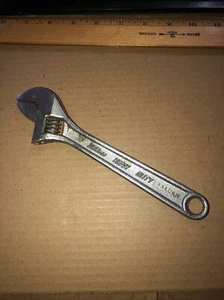 Heavy Duty 8" Adjustable Wrench Made In Taiwan ! See Photos ! Ready To Do Work! - Picture 1 of 3