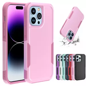 Funda para iPhone 14 Pro Max 14 Plus, resistente a prueba de golpes resistente blindada cubierta dura - Imagen 1 de 19