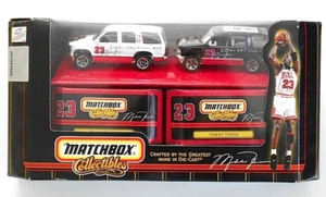 Matchbox Collectibles Chicago Bulls Michael Jordan Die Cast Chevy Tahoe Set NEW - Picture 1 of 2