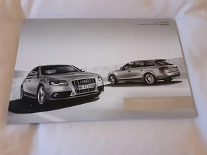 Audi A4, S4 & Allroad 2011-2012 UK Market Sales Brochure Saloon & Avant - Picture 1 of 5
