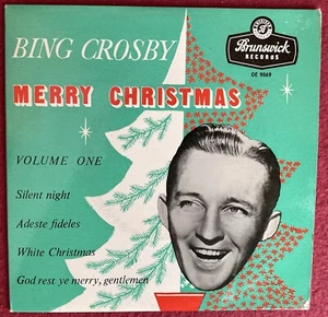 Bing Crosby Merry Christmas. Vinyl. 1957 Brunswick. No visible scratches - Picture 1 of 4
