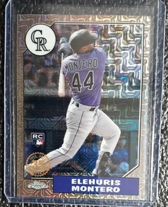 2022 Topps Update Elehuris Montero #T87C-29 Silver Pack 1987 Gold Mojo - Picture 1 of 3