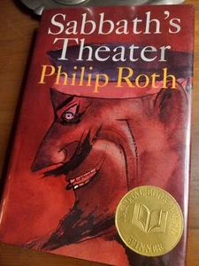 philip roth vintage novel sabbath's theater 1995 houghton 1st edition hardcover - Imagen 1 de 10