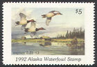 AK08 1992 Alaska State Duck Stamp (MNH)