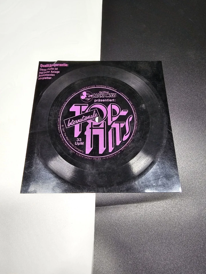 Micky Maus präsentiert Internationale Top-Hits - 7" Flexi-Single - Akzeptabel  - Bild 1 von 1