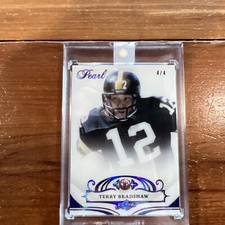 2018 Leaf Pearl Terry Bradshaw /4🔥🔥
