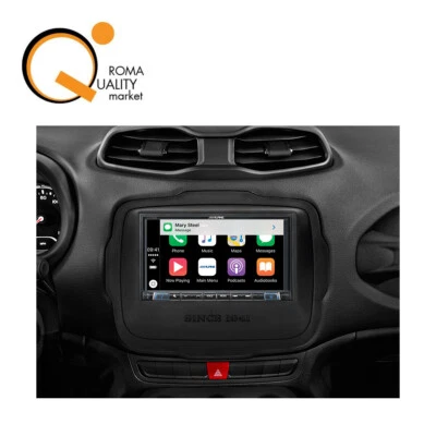 ALPINE iLX-705D Autoradio per JEEP RENEGADE 7" DAB+ USB BT HDMI Apple Android - Immagine 1 di 4