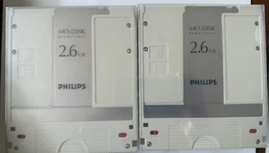 PHILIPS 72PDO 2,6 GB wiederbeschreibbare magnetische optische Festplatten (10er-Pack) - Bild 1 von 6