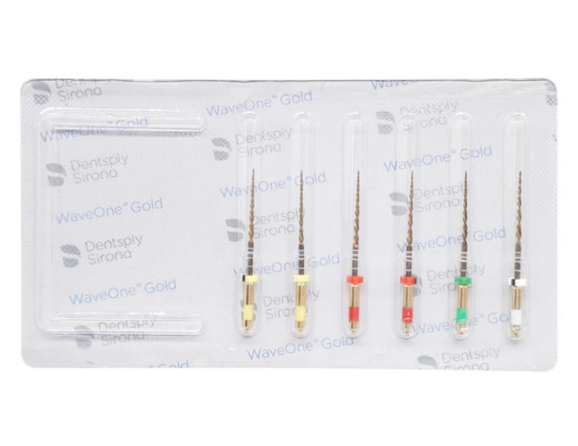 Waveone Gold Wave One Assorted 25mm Endodontic File Root Canal Dentsply 6/Pk